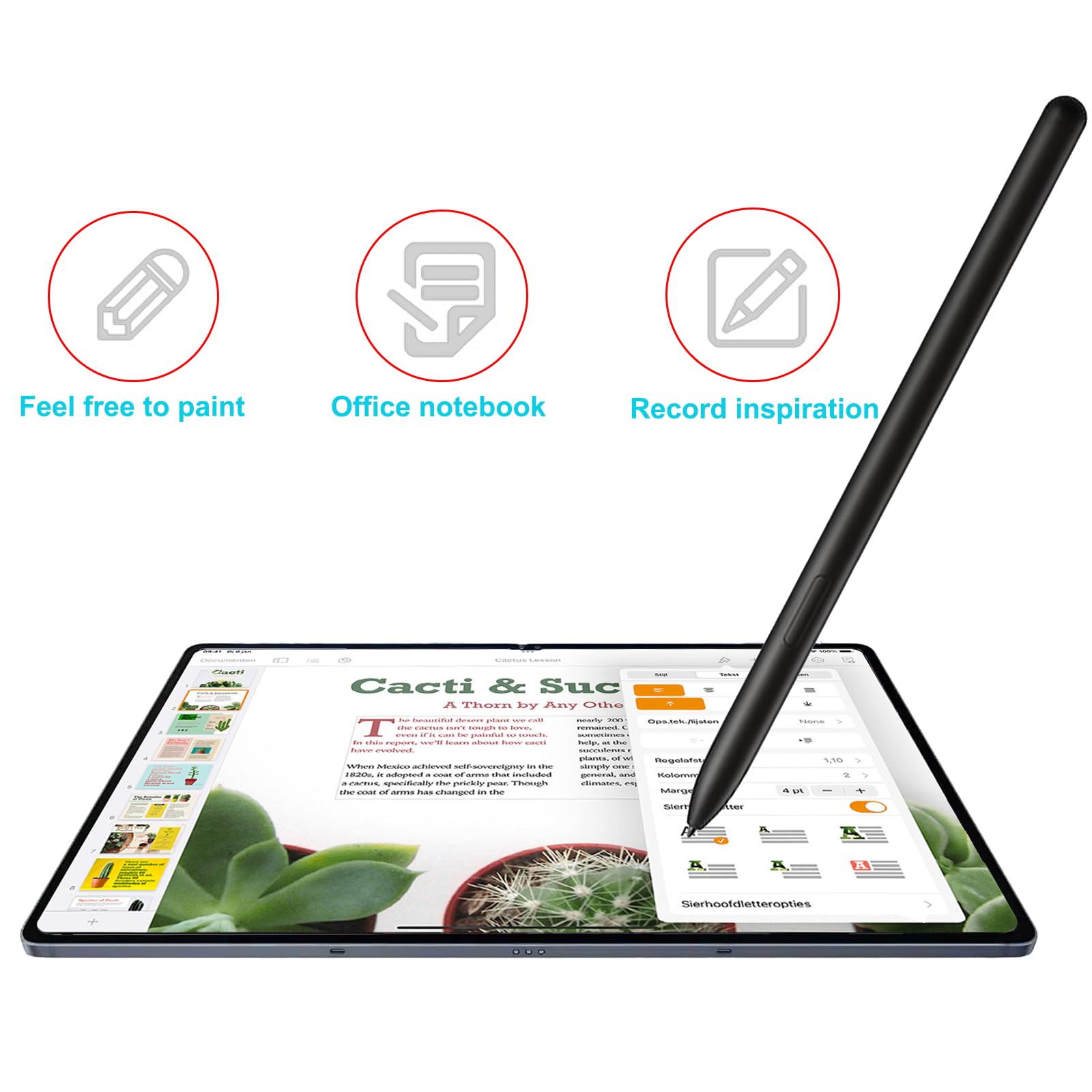 Galaxy Tab S10 Ultra S Pen Replacement for Samsung Galaxy Tab S10