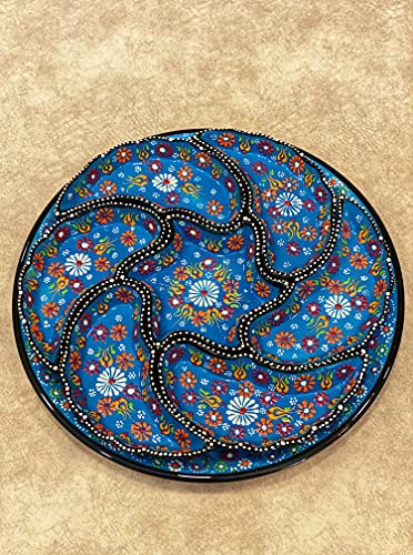 IstanbulArtWorkshop Turkish Ceramic Bowl Set, Ceramic Breakfast Set, Decorative Ceramic Bowl, Breakfast Bowl Set, Breakfast Plate, Snack Bowl Set