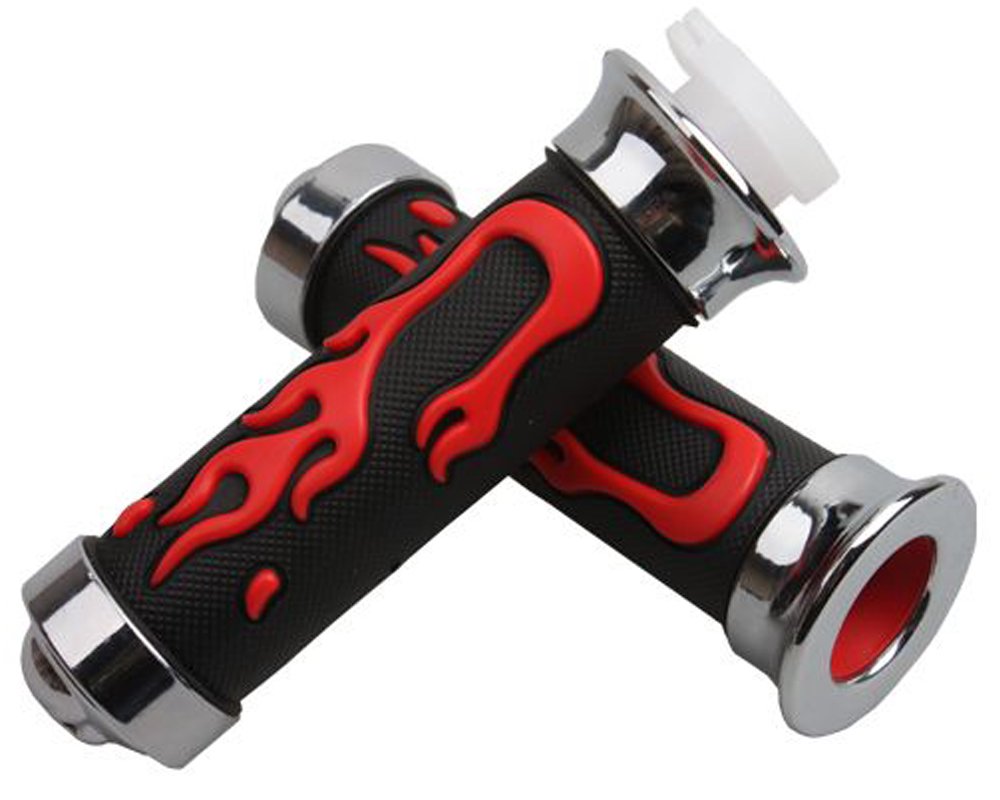 Sell Performance Red Throttle Grips Pro Taper Grip Pit Dirt Bike 7/8" Handle Bar Grip In - Foto 2