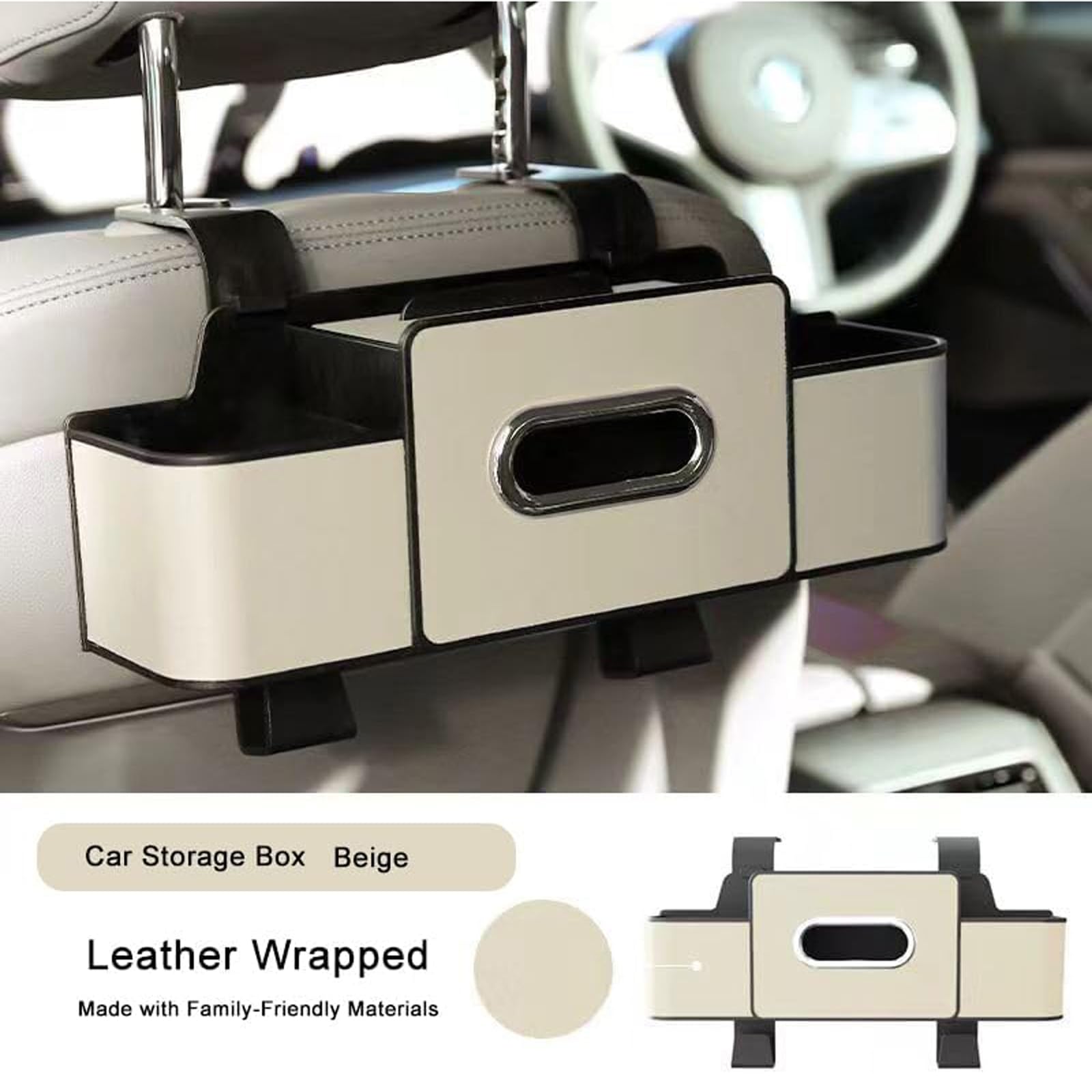 Samochodowy uchwyt na kubek z miejscem do VW Arteon/Sharan/Touareg/Scirocco