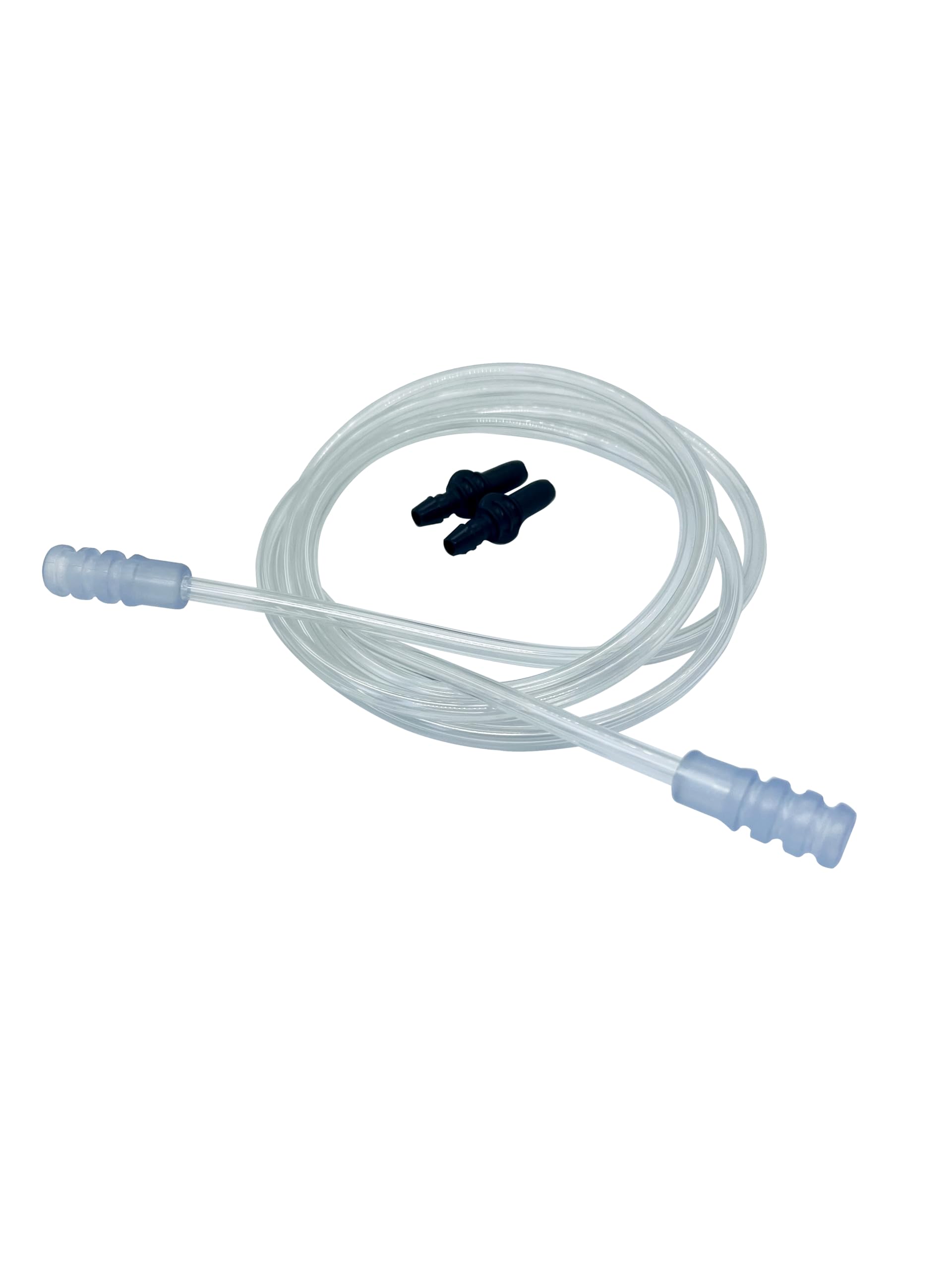 Air Liquide Healthcare, Tubetto di Raccordo per Aerosol, Tubo di Collegamento Universale, Adatto per RINOWASH, NEBULA, BIMBONEB, PERFECTA, Include 2 Adattatori Universali, Lunghezza 1,5 m