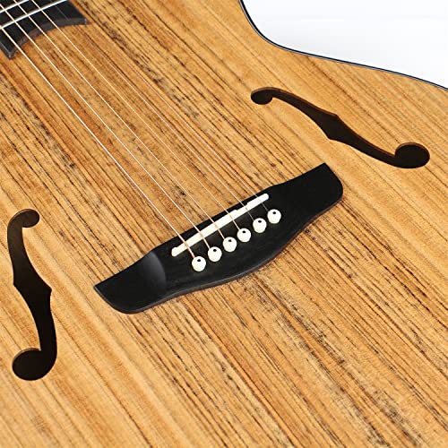 MEIeynt Guitare Acoustique Noyer 40 Pouces Guitarra Coupe Pleine Taille avec kit de démarrage Bundle avec Sac de… - Les Beatles, Paul McCartney, John Lennon, RIngo Starr, George Harrison MEIeynt Guitare Acoustique Noyer 40 Pouces Guitarra Coupe Pleine Taille avec kit de démarrage Bundle avec Sac de… – Image 7