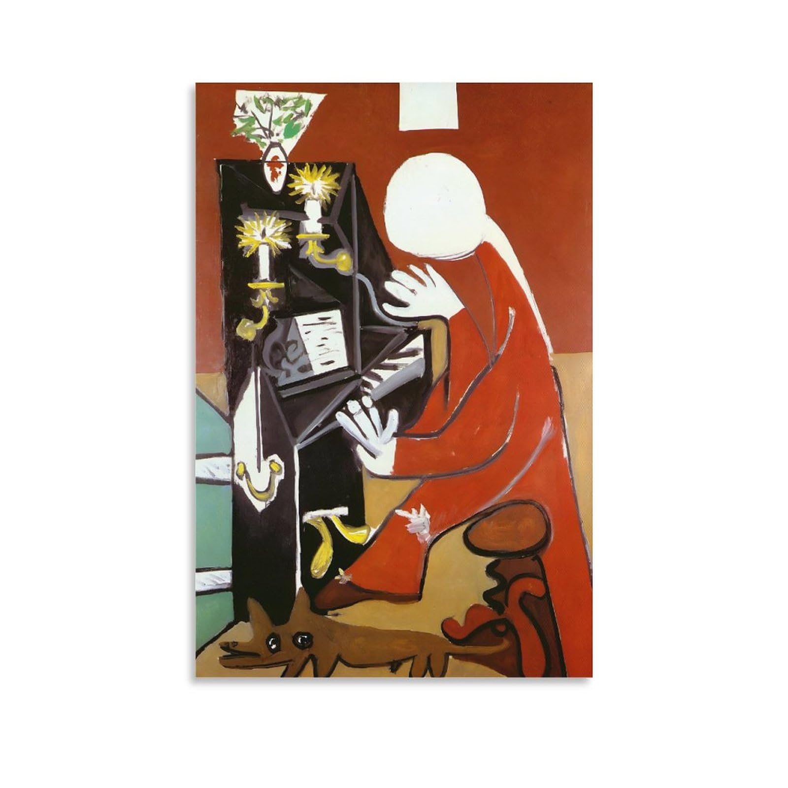 【真作】パブロ・ピカソ「ロンド」リトグラフ 版画 絵画 額装 パブロ・ピカソ「Le Grand Hibou (大きなフクロウ)」リトグラフ