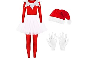 Appealing Elf Costume Spreading Holiday Cheer