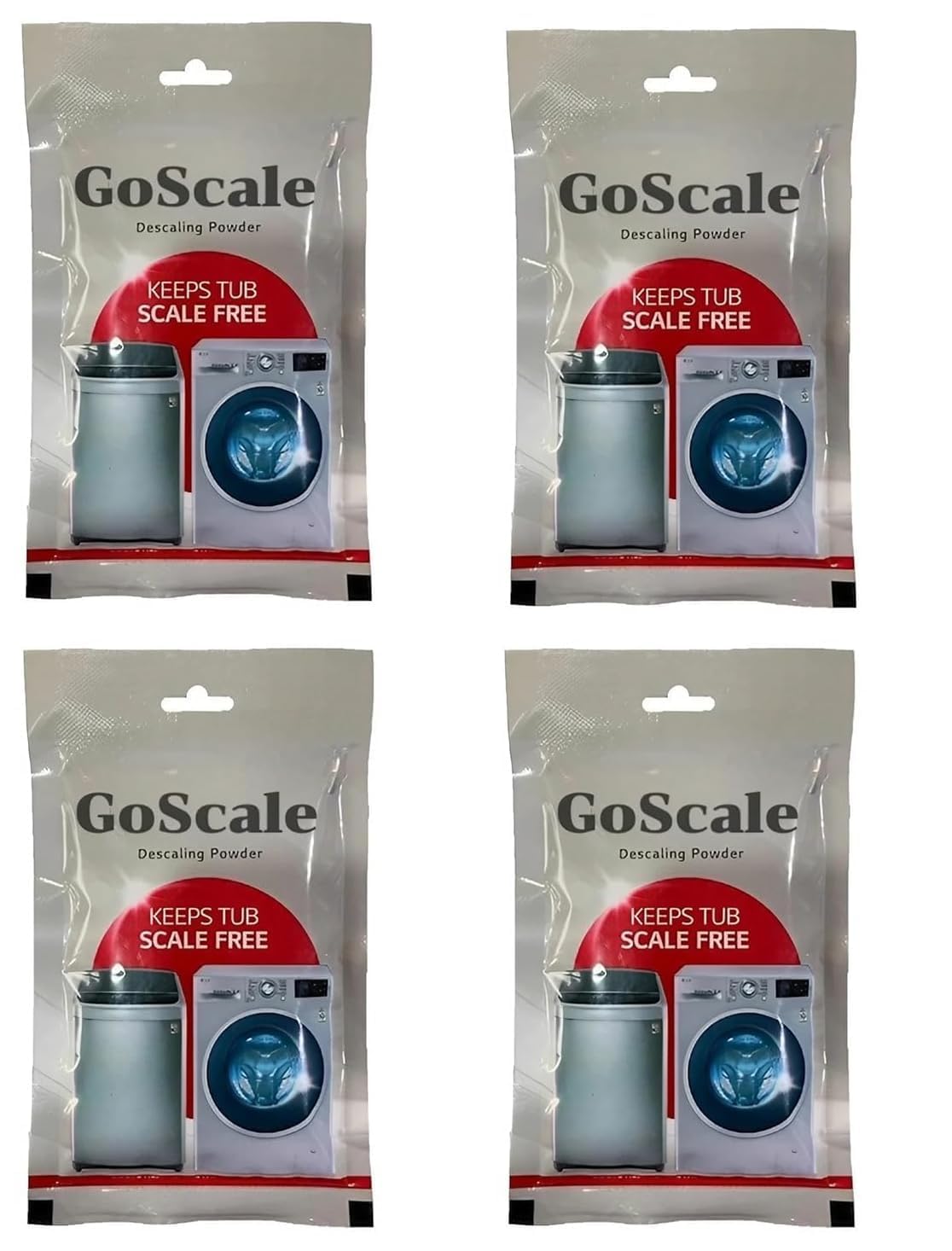 Descale Compatiable For All Washing Machine Front Load and Top Load, Cleaning Powder, Descaling Powder, Remove Odours and Buildup, Drum Cleaner 100 gram (4 pcs go scale) (B0CZ3PS3N1) Amazon Price History, Amazon Price Tracker
