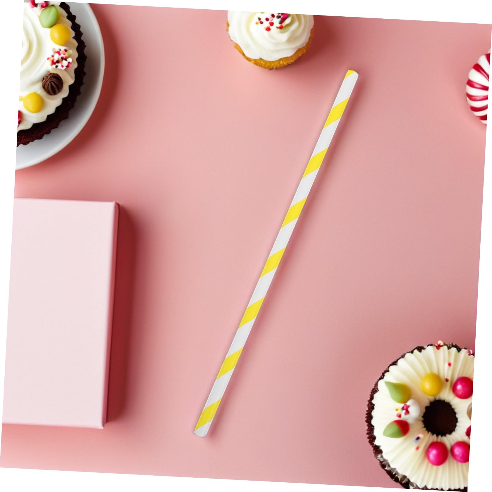 Uonlytech 150pièces Cônes De Barbe à Papa Papier Pour Machines Automatiques Bâtonnets De Sucette Pour Loisirs Créatifs Et Fête Anniversaire