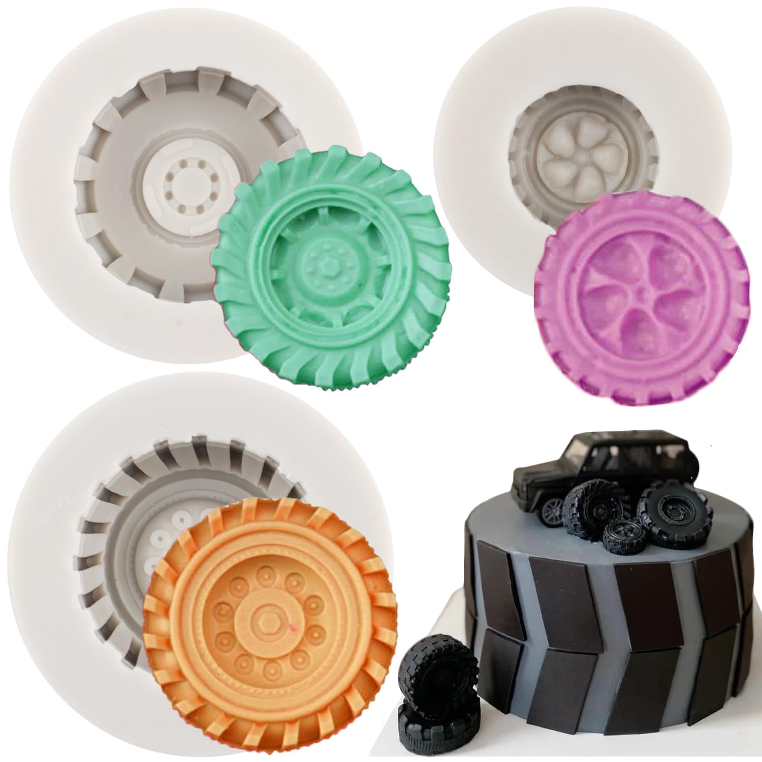 JeVenis siliconen al zeeeerin staart, voor taartdecoratie, chocolade JeVenis siliconen al zeeeerin staart, voor taartdecoratie, chocolade