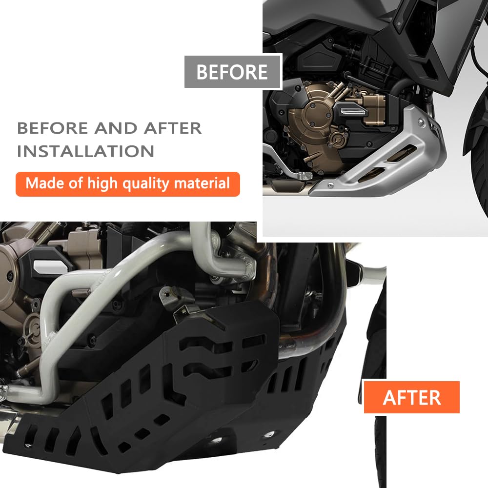 Do CRF1100L Africa Twin 2020-2025 Płyta Podwozia Motocykla Bash | Osłona ramy pod osłoną podwozia silnika