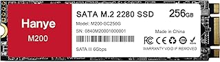 Hanye SSD 256GB 内蔵 SATA M.2 2280 SATA III 6.0Gb/s M200 正規代理店品 メーカー3年保証