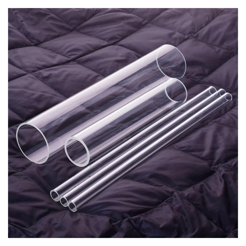 Vetreria da laboratorio 5 tubi in vetro borosilicato ad alto tenore di carbonio, diametro esterno 32 mm, spessore 1,8 mm/2,5 mm/3 mm, lunghezza 200 mm/250 mm/300 mm.(O.D.32x1.8x200mm)