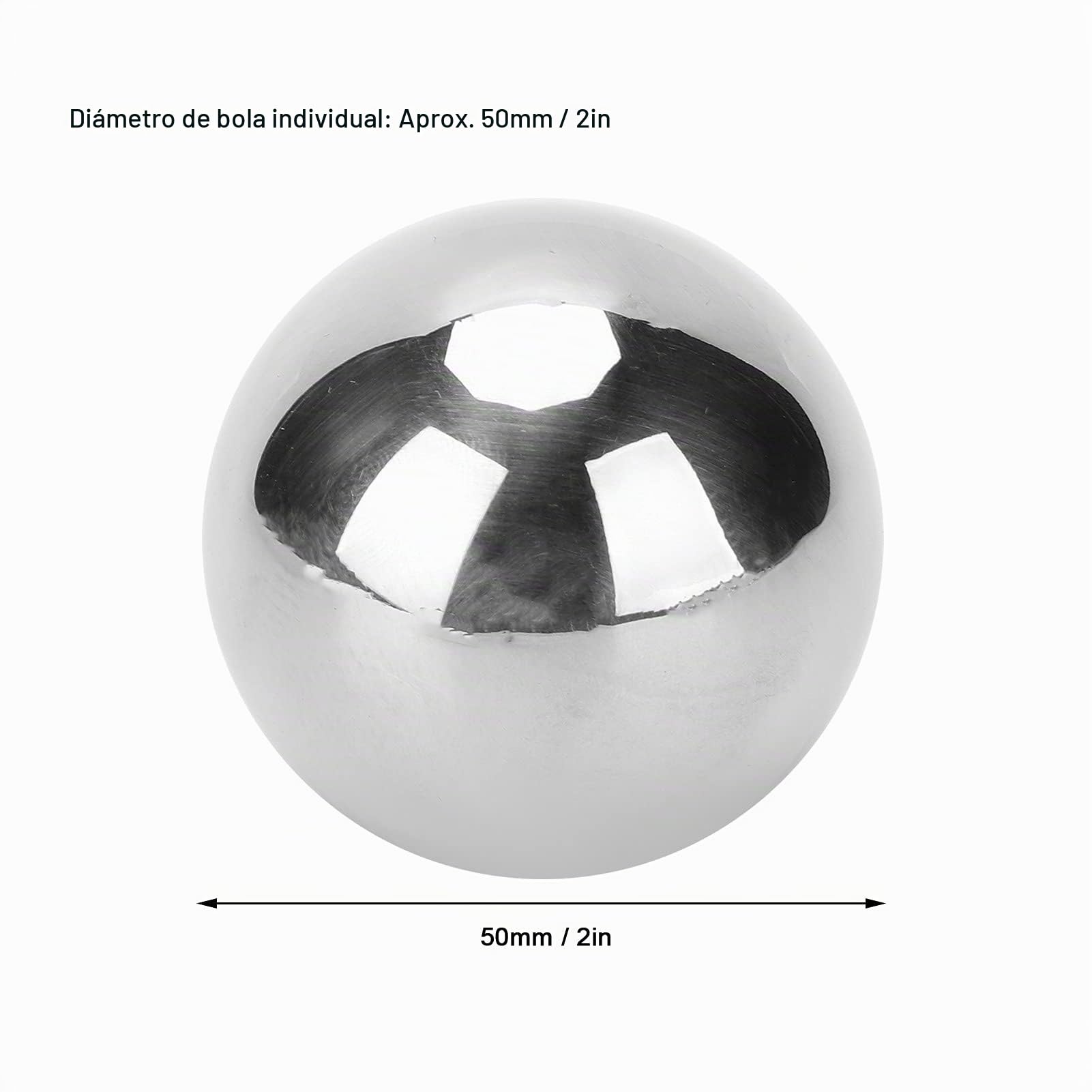 Fdit Bolas de Acero de Mano de 2 Piezas Bolas de relajación Tradicionales Bolas de Terapia de Manos sólidas Bolas de Ejercicio de Salud China para Terapia de Manos Alivio del estrés