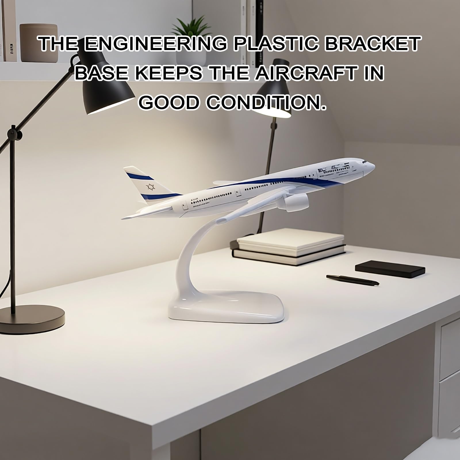 Scala 1:400 B777 Modello aereo metallo pressofuso Aereo da collezione ad alta simulazione con ruote for espositore, for l'arredamento di casa ufficio, regalo gli appassionati