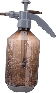 Watering Can Flower Sprinkler Plants Outdoor Sprinkler Head Tool Garden Water Pump Sprayer Hand Pump Water Sprayer Spray Bottle Watering Can Watering Sprayer Portable Watering Can (Color : Brown, Si