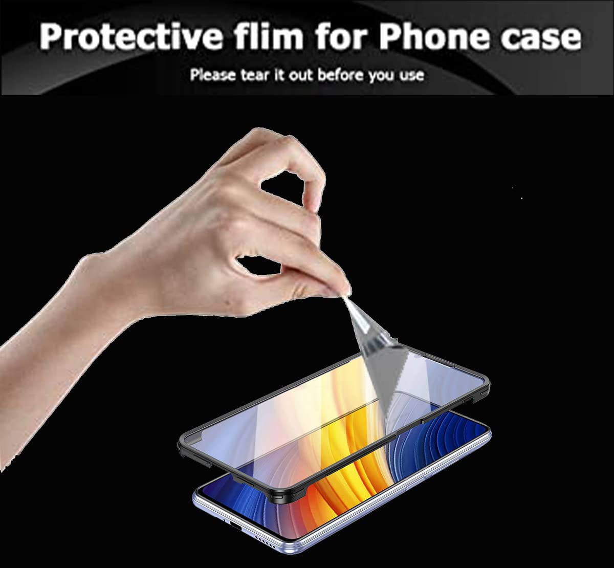 GOKEN Case for Oppo Find X5 Lite, [Built-in Screen Protector