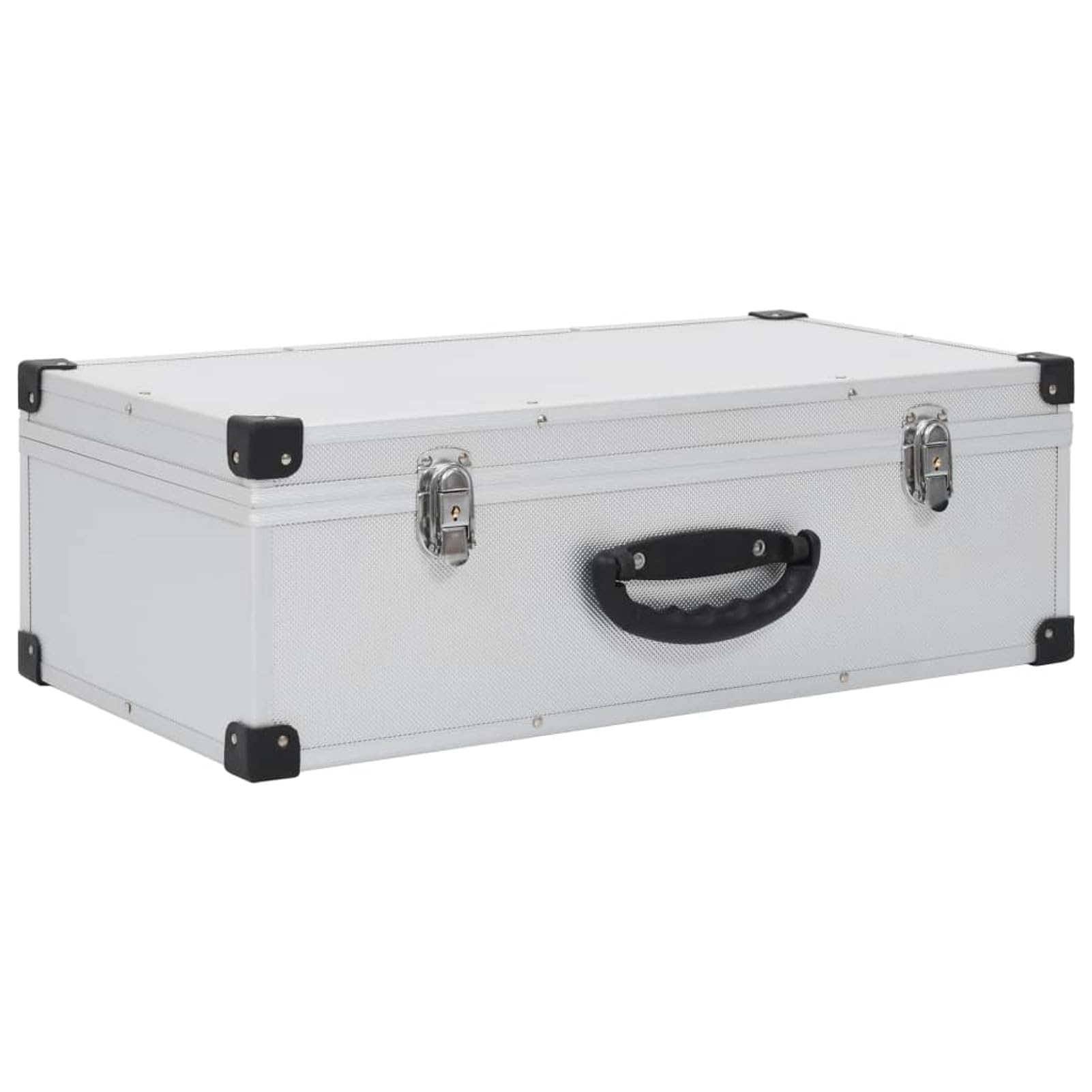 Custodia CD per 80 CD in Alluminio ABS Argento,Forniture per Ufficio,Archiviazione e organizzazione,Porta CD/DVD-91854