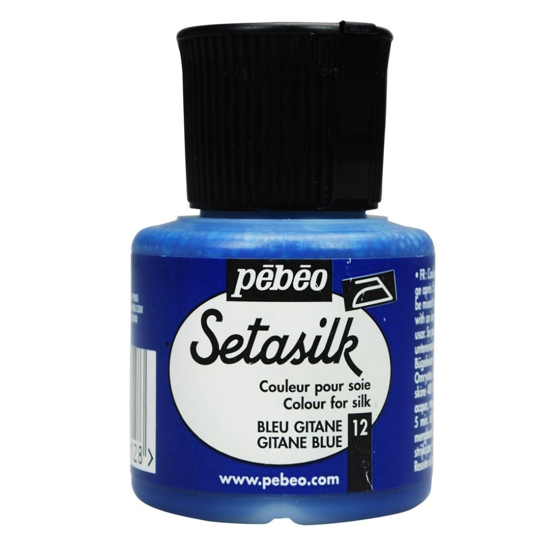 PEBEO Silk Paint - 45 ml Bottle - Setasilk Gitane Blue (12)
