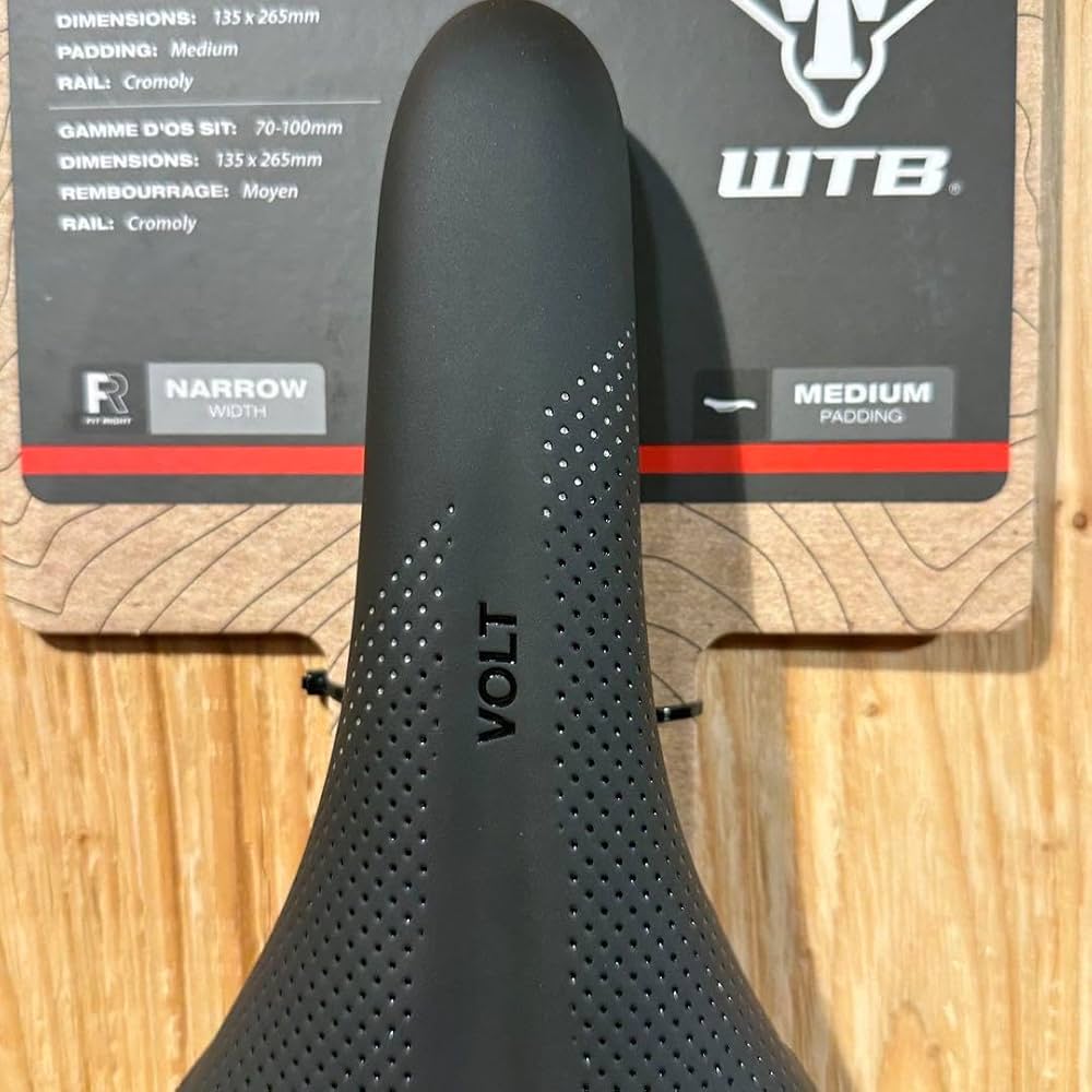 Amazon | WTB Volt クロモリレールサドル サイズ：135x265mm