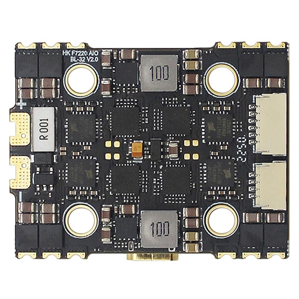 F7220D AIO Podwójny BEC F7 kontroler lotu 32Bit 40A 50A 4w1 ESC 2-6S odpowiedni do RC FPV Freestyle wykałaczki Cinewhoop Drone(F722 40A AIO)