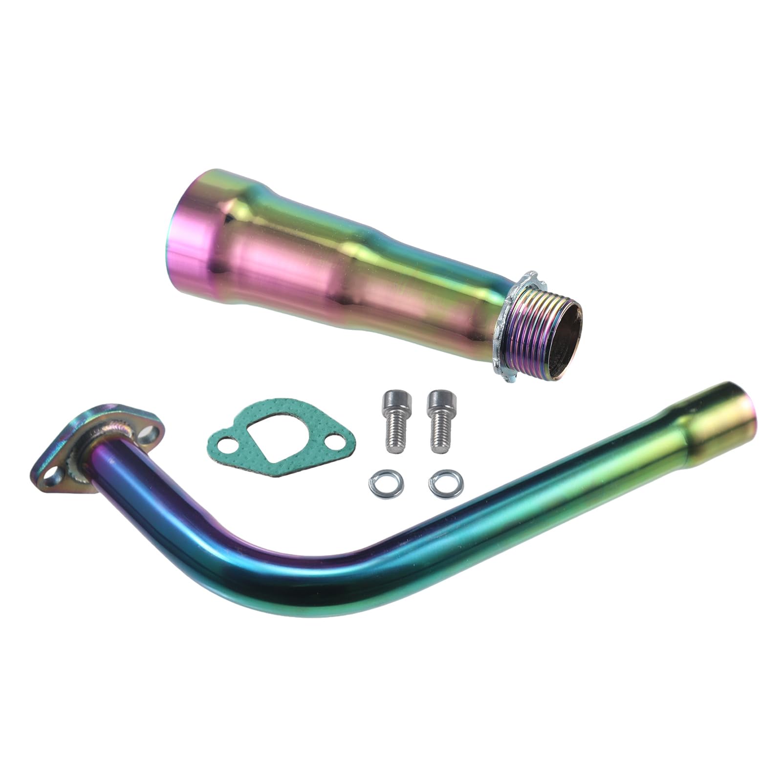 3 Stage Exhaust Header Pipe,For Predator 212cc 196cc Engine Colorful