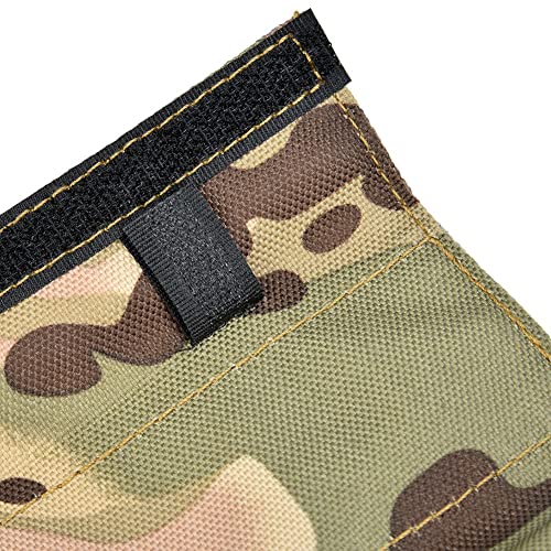 Alomejor Banda de Cubierta de Auriculares Tácticas de Nailon de Camuflaje para Auriculares de la Serie Comtac, Reemplazo de Diadema de Camuflaje para Exteriores para Tácticos