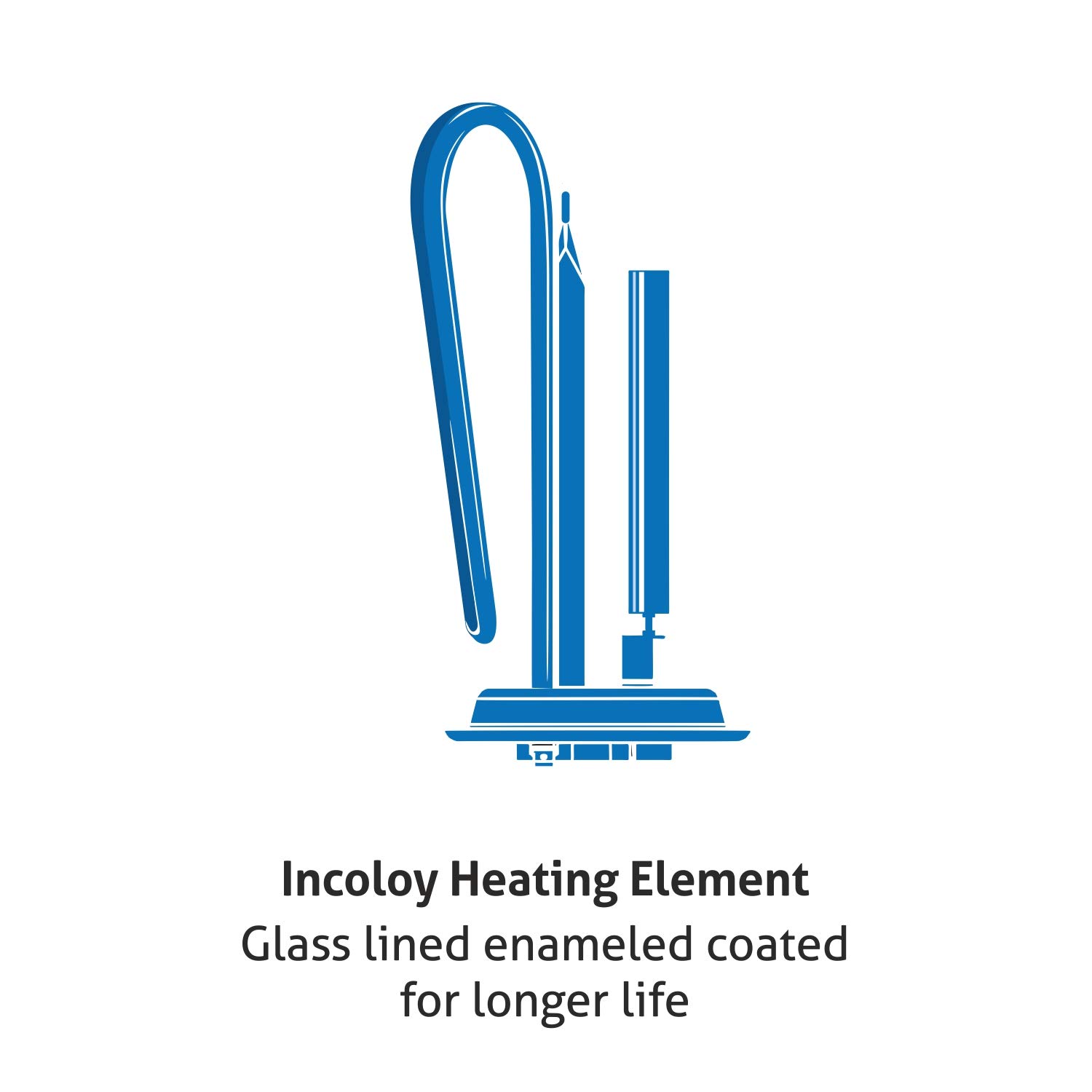 Glen 6 L Square Water Heater 2000 Watt (WH-7054 6L) 2