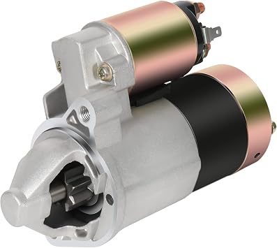 Starter Motor Compatible with 2001-2006 for Hyundai for Santa Fe,2002-2005 for Hyundai for Sonata,2003-2008 for Tiburon,2005-2008 for Tucson,Replace# SMN0004 113020 36100-37210