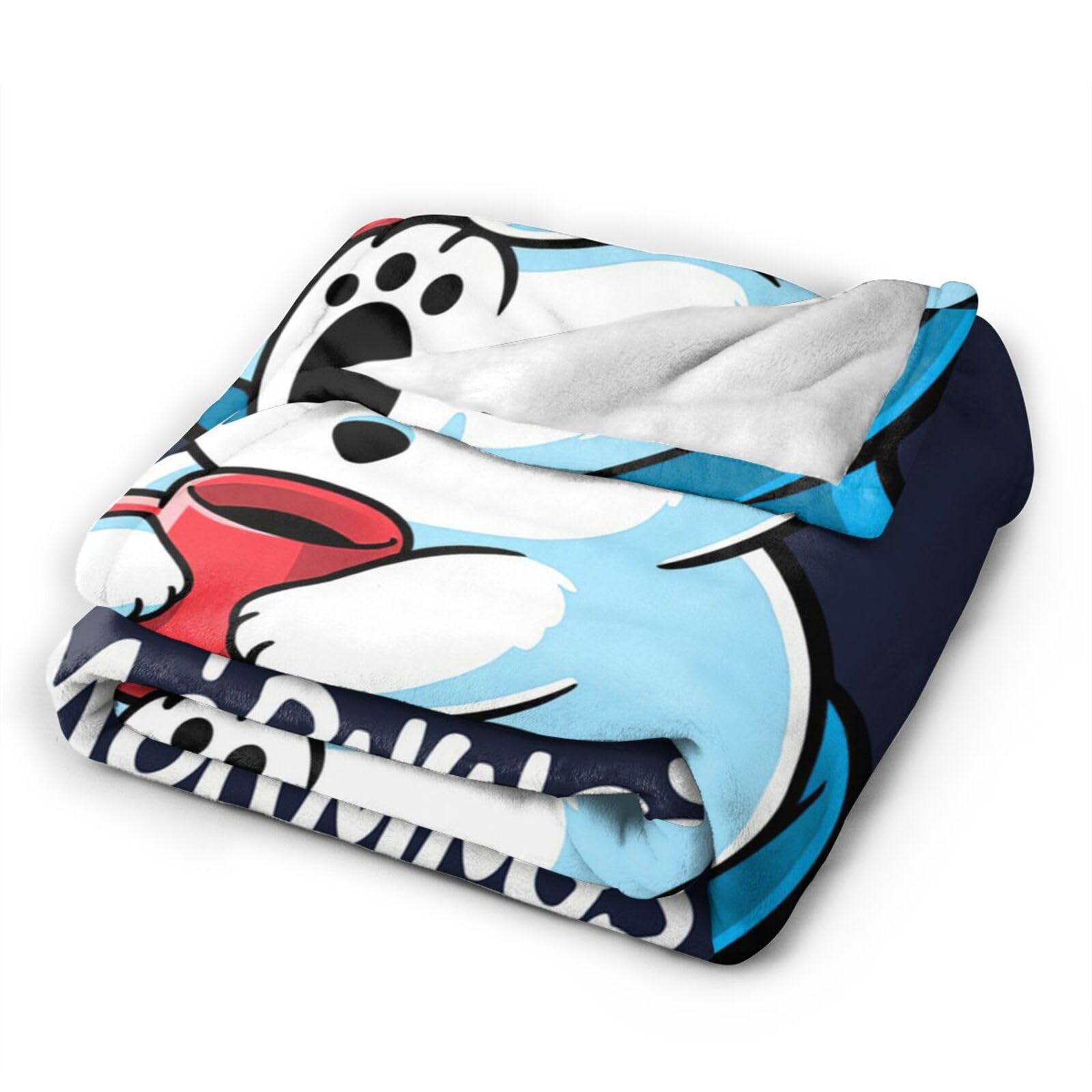 LaBuyGVT Coperta in pile con orso polare super morbido e caldo aurora orso bianco accogliente peluche sfocato orso animale decorazione roba regalo per ragazzi ragazze ragazzi adolescenti adulti