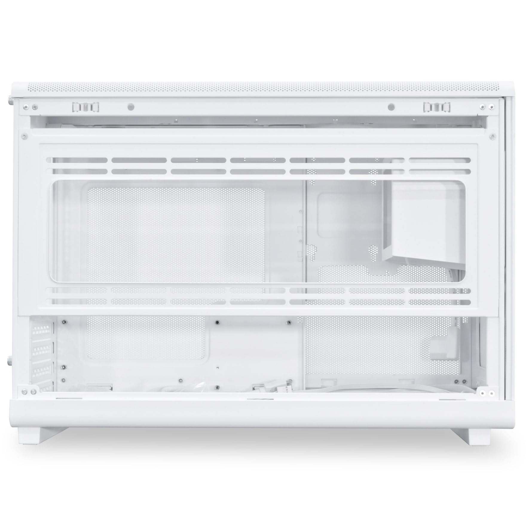 Lian Li Pannello in vetro temperato A3-mATX - bianco, vetro temperato, acciaio + telaio in alluminio