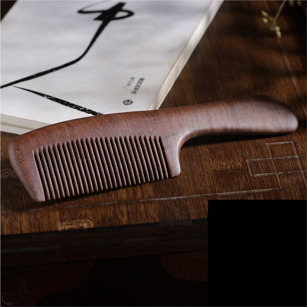 Peine Para Peinar Peine de pelo largo Simple moderno peine de pelo rizado de madera maciza peine de ducha de baño con diseño de mango Peine Para El Cabello