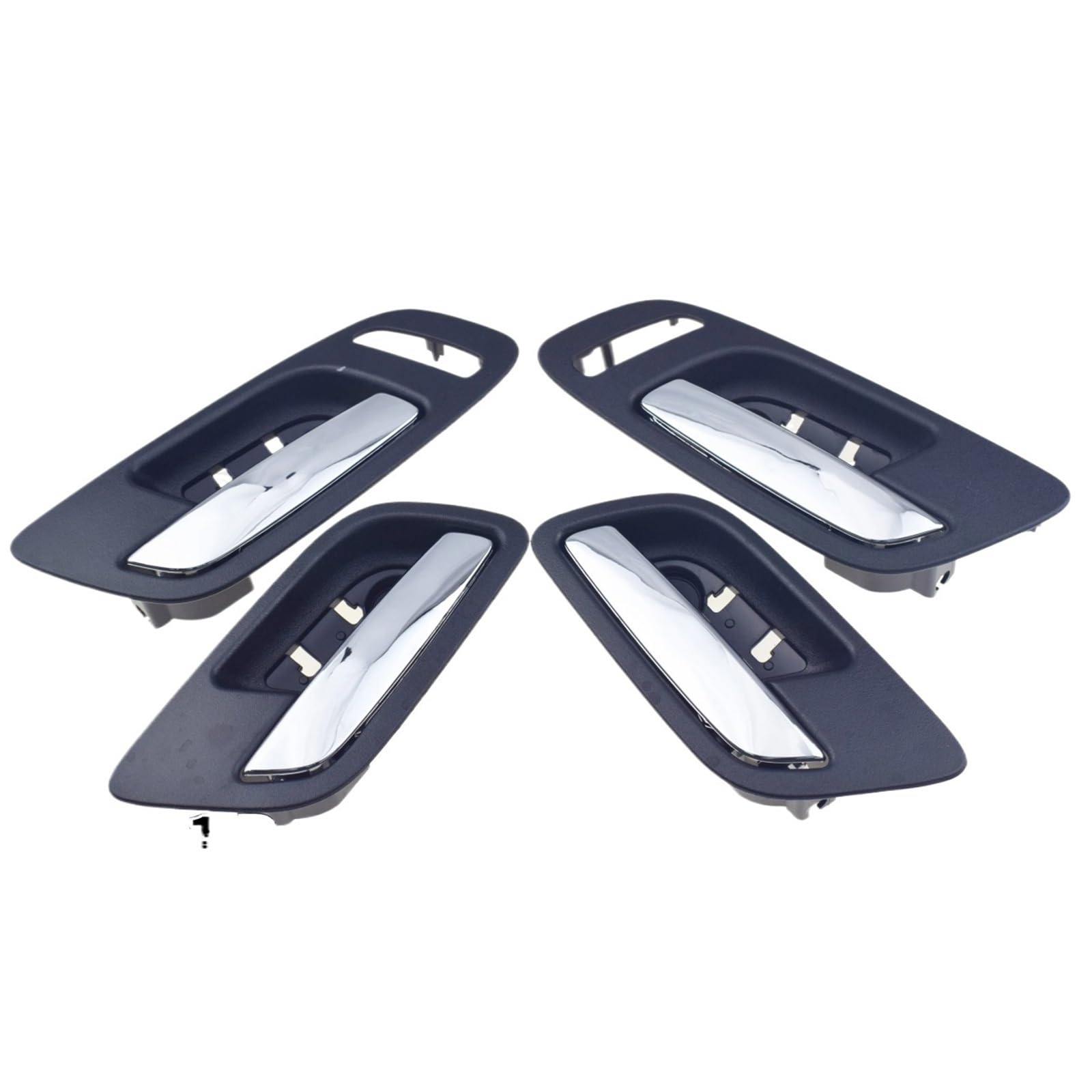 Punxdda Set Of 4 Sides Car Inner Handle For Chevrolet Avalanche For Silverado For Suburban For Tahoe For Sierra Yukon Interior Car Door Handle(Set Of 4 Sides)