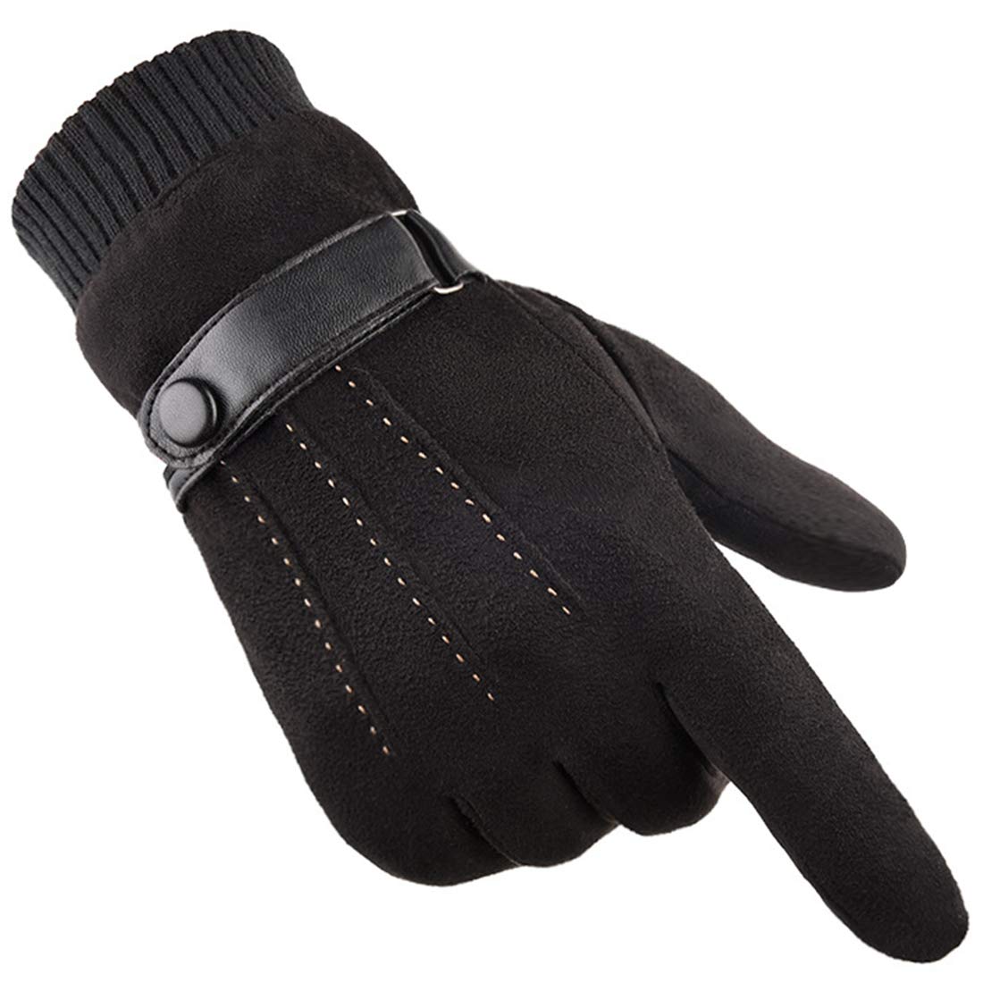 Gants D'hiver Chauds Tactiles Pour Homme Et Femme - Doublure Polaire, Poignets Renforcés | Anti-glisse, Pour Sport Et Plein Air