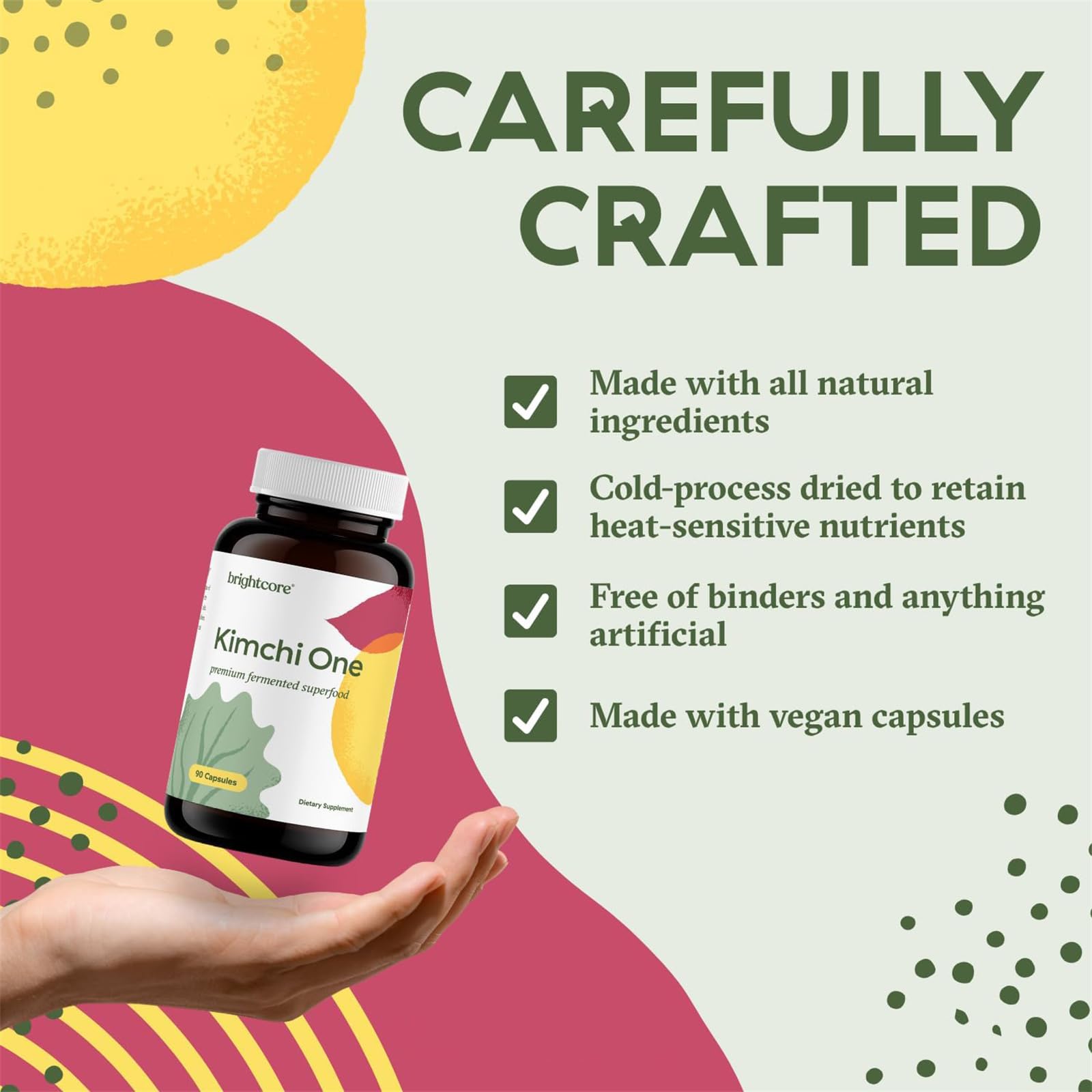 Kimchi One 𝐛𝐫𝐢𝐠𝐡𝐭𝐜𝐨𝐫𝐞, Kimchi One Capsules (1PC)