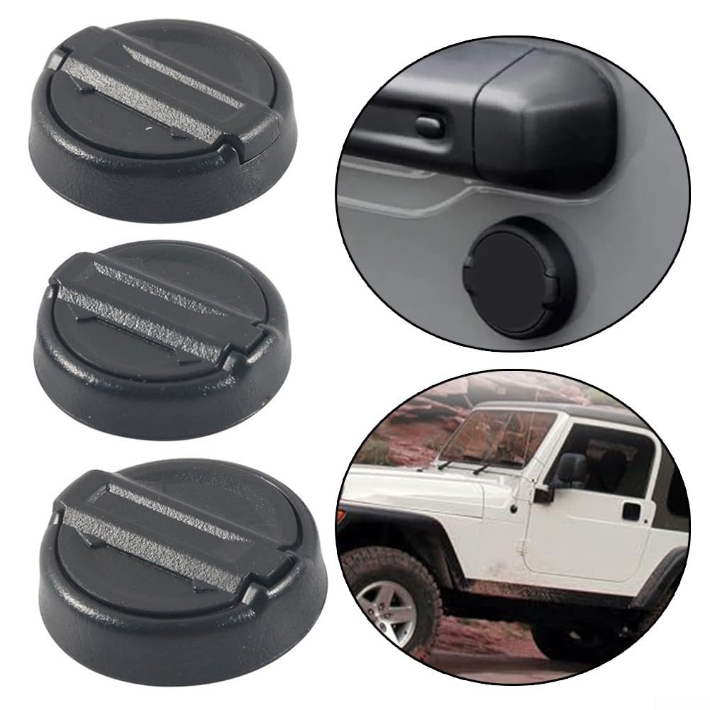 Coperture Magnetiche Per Buchi Della Serratura Per Jeep Wrangler JL (2018-2025) E Gladiator JT - Design Bandiera Americana