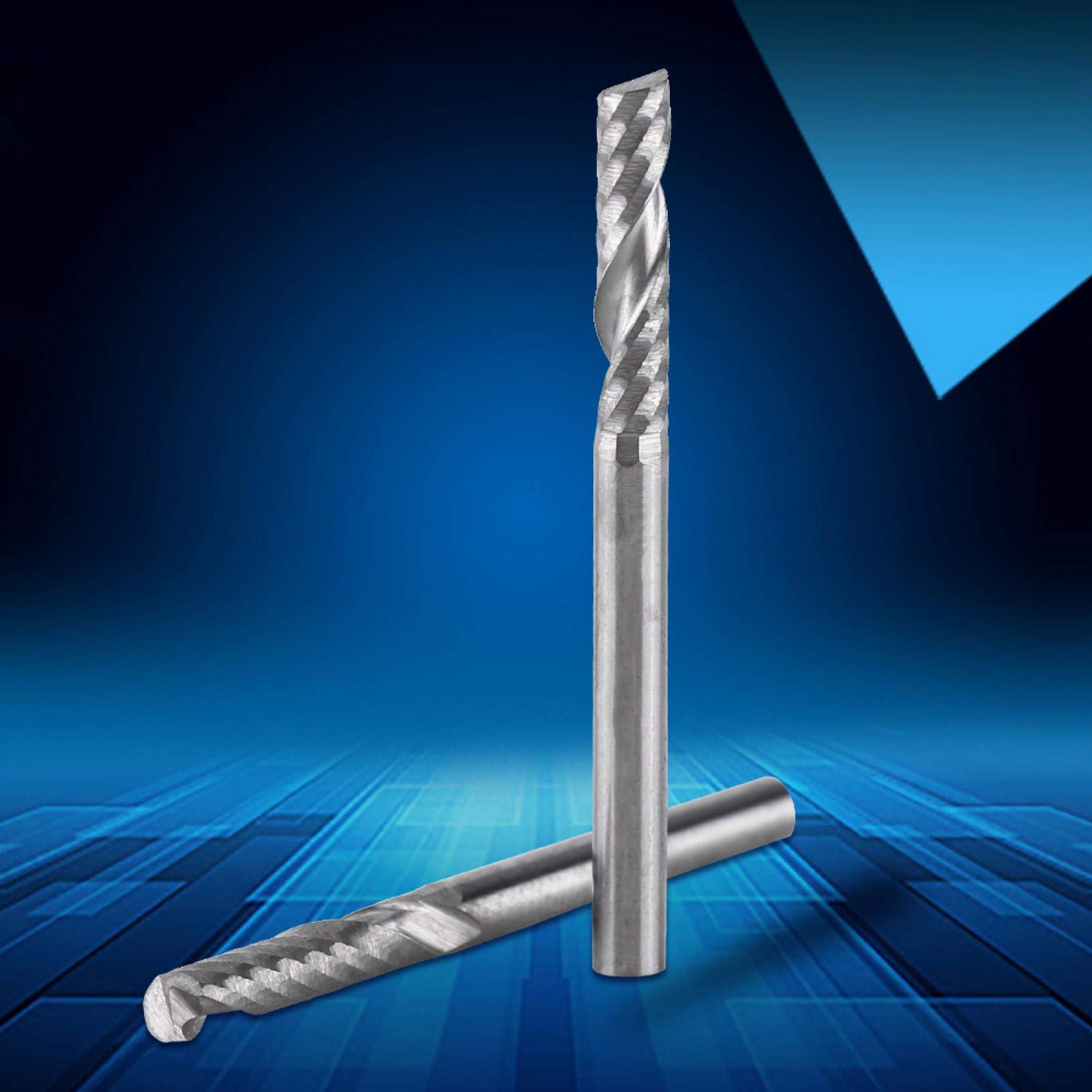 Set 10 Frese A Candela In Carburo Di Tungsteno | 3mm Per Legno, Acrilico E CNC