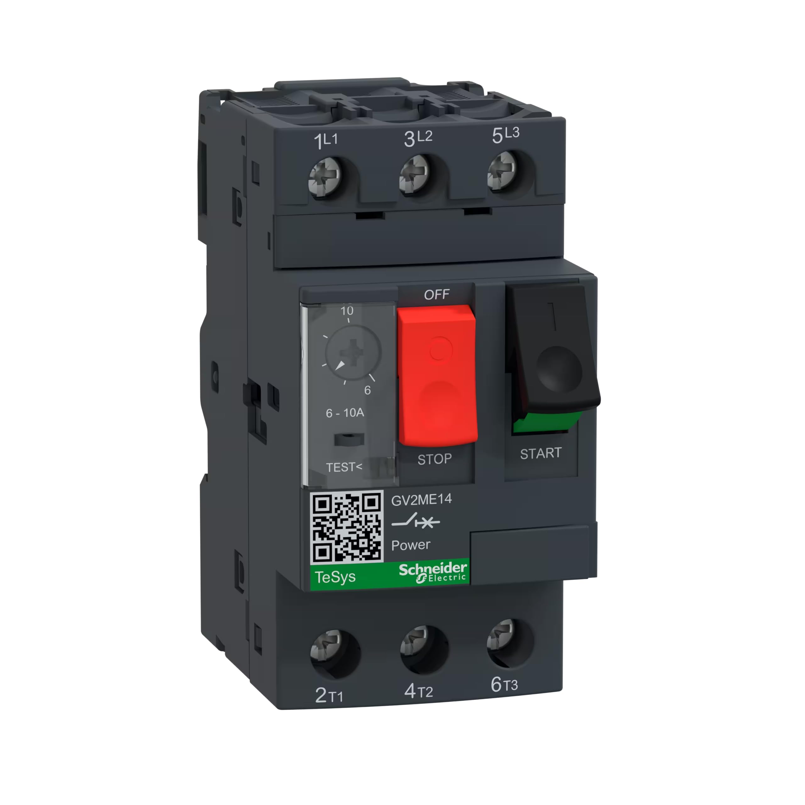 Schneider Electric GV2ME14 GV2ME14 - Interruptor de protección del motor (1 unidad)