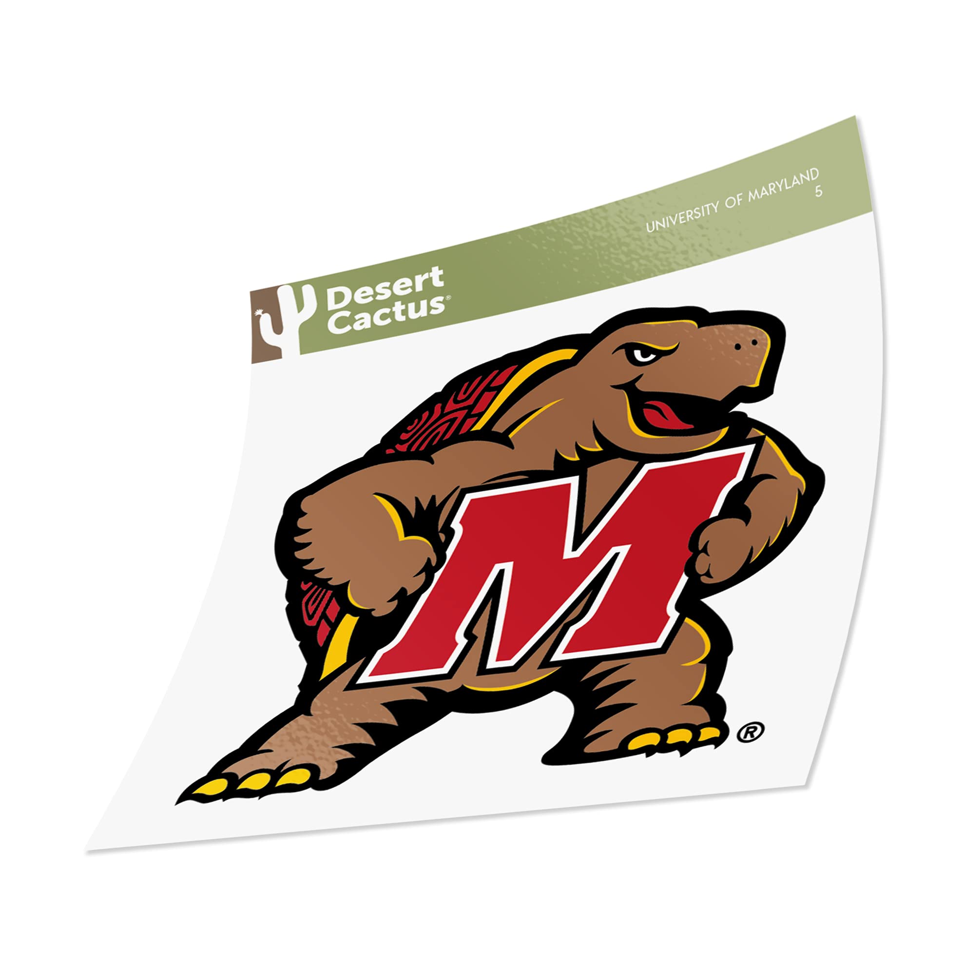 University of Maryland Vinyl Decal Laptop Water Bottle Car Scrapbook (Sticker - 5)