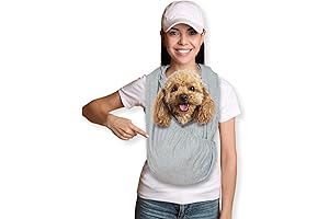 Cozy and Comfy Dog Swaddle: The Ultimate Hands-Free Carrier for Your Furry Friend