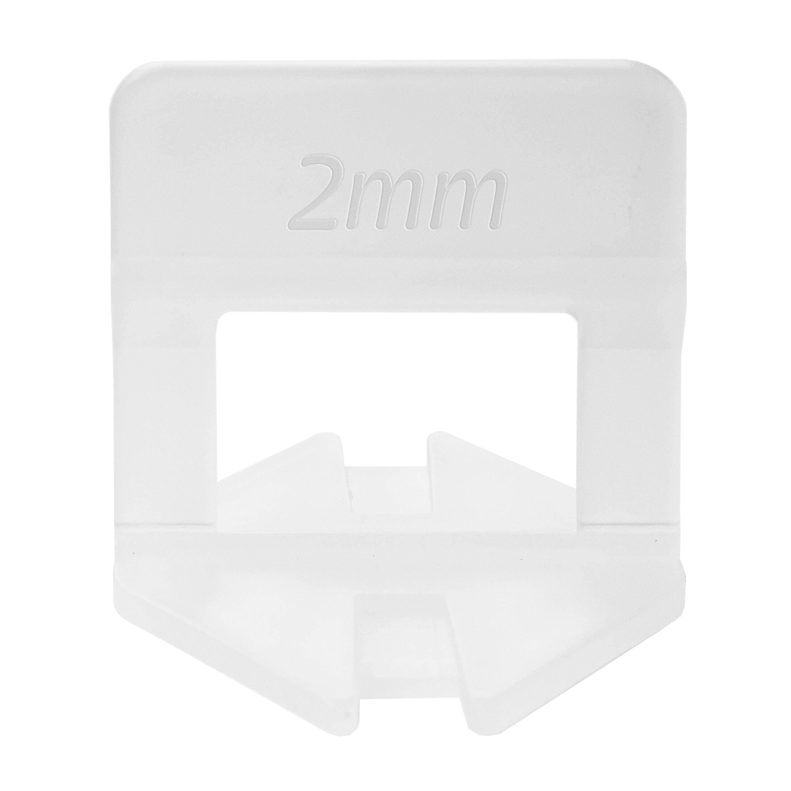 Lantelme 1000 Pièces 2mm Pour largeur de jointure de de Nivellement pour Carrelage | Croisillon Carrelage Autonivelant | Kit de Niveleur Carrelage pour le Bricolage et les Professionnels