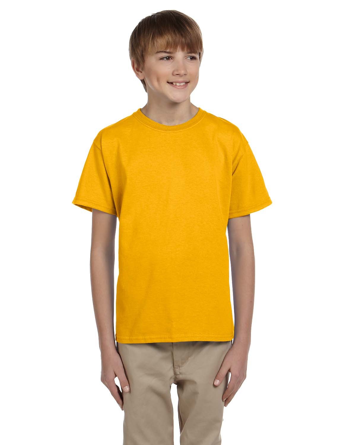 Gildan ® - Youth Heavy Cotton ™ 100% Cotton T-Shirt. 5000B - [Sky]