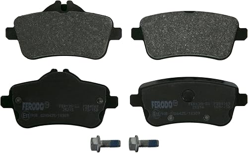 Wagner OEX OEX1630 Front; Rear Disc Brake Pad Set Premium Ceramic for Mercedes-B