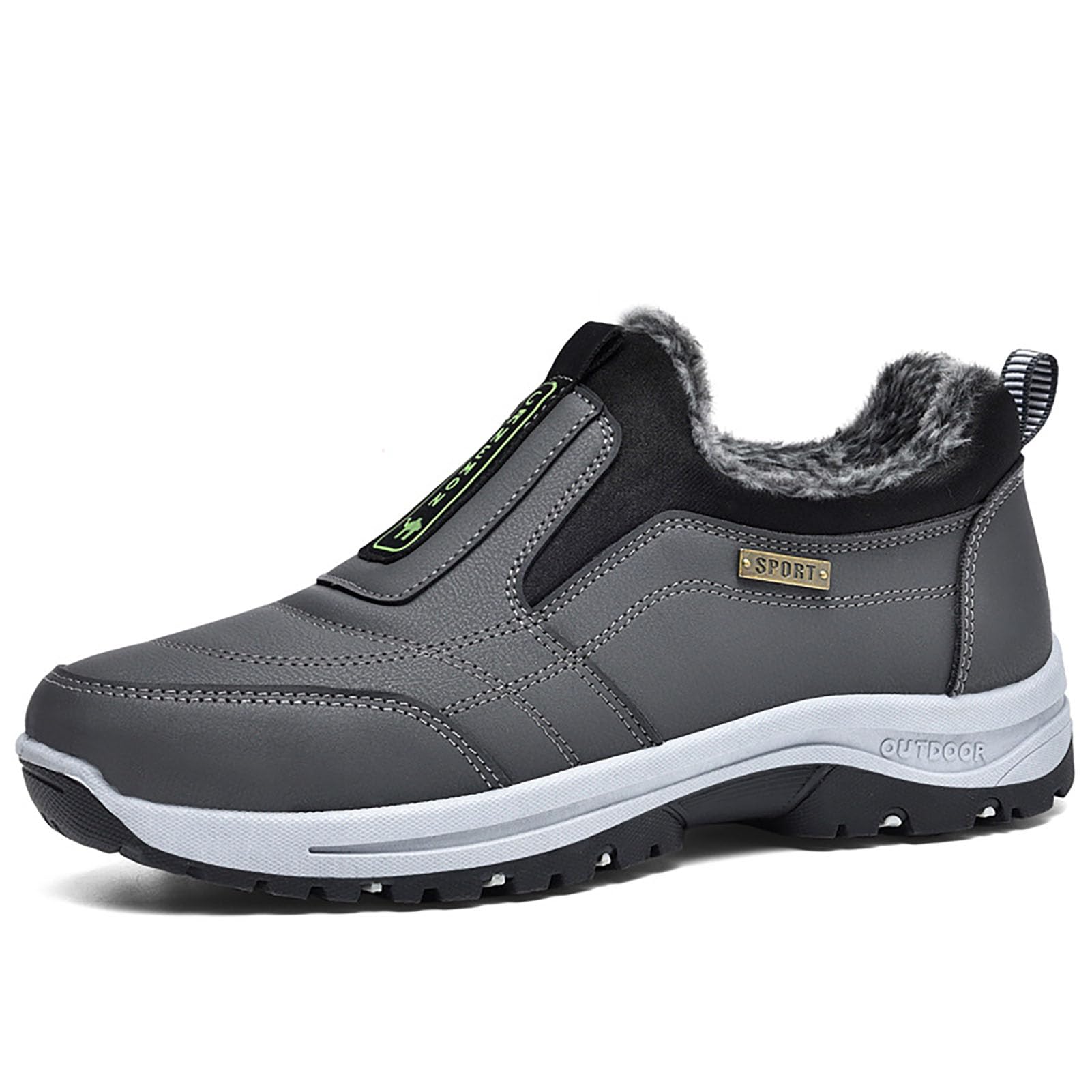 Zapatos ortopédicos extra anchos para senderismo invernal y trabajo
