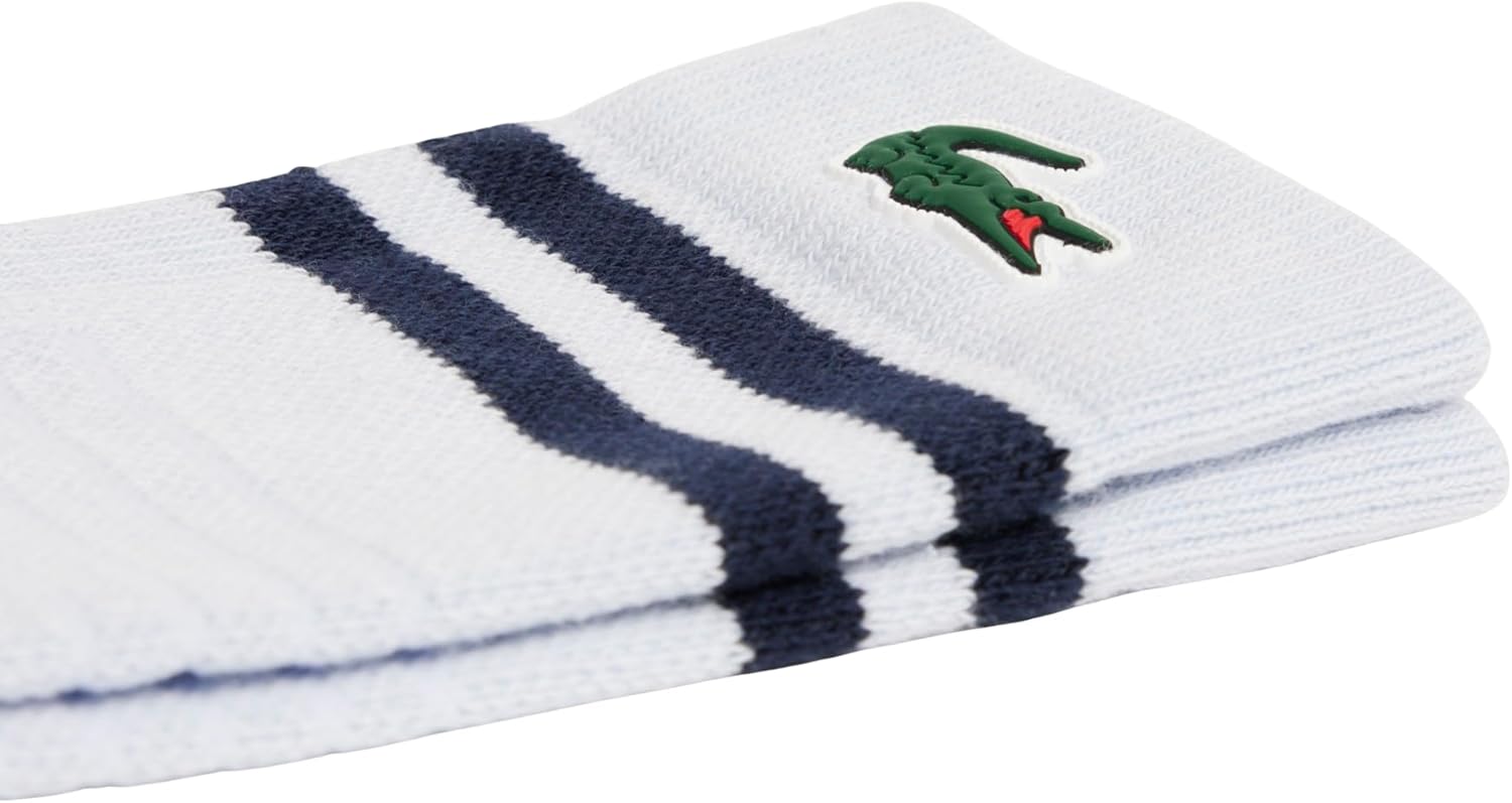 Lacoste Men's Breathable Cotton Sport Socks