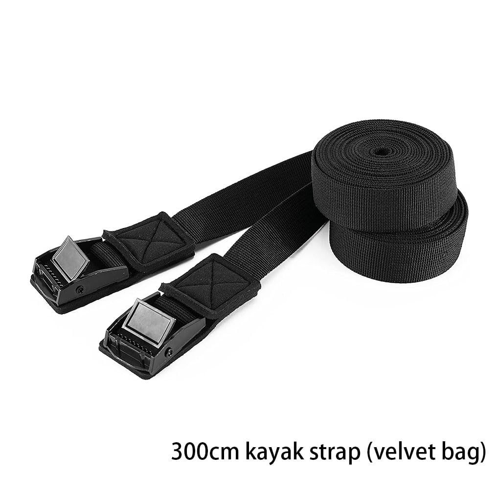Juego de 5 correas de amarre para techo de camión, remolque, liberación rápida, para equipaje, artículos diversos, accesorios de 300 cm, bolsa de pelusa