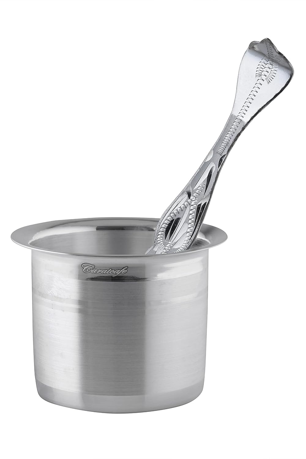 PRD CARATCAFE Pure Silver Panchapatra & Achmani Medium Size, Set of Silver Glass & Spoon (2.60 * 2.00 Inch), 925 Silver Ha... - Review, Price and Buying Guide