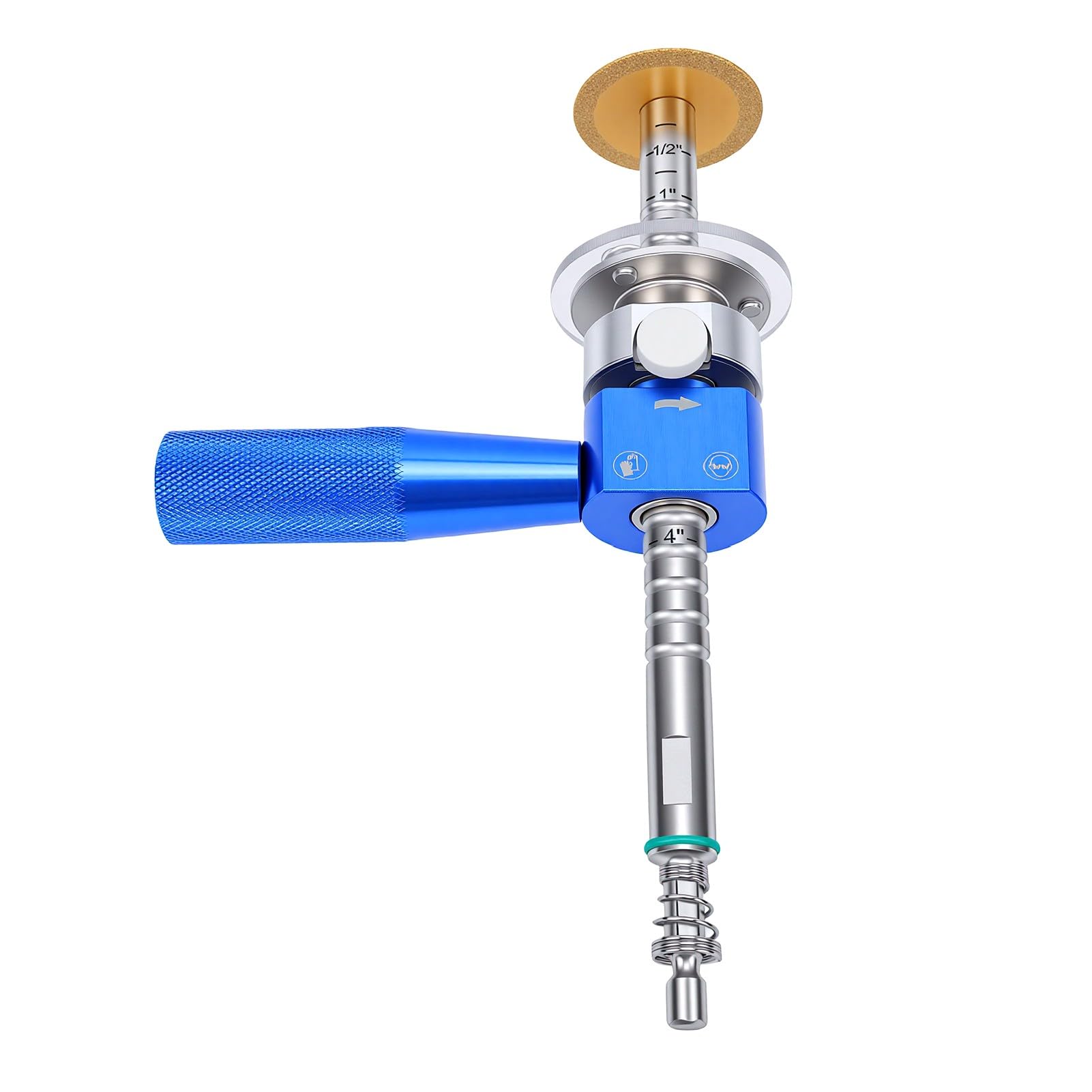 Fafeicy Coupe-tube en Plastique, Outil de Tuyau Interne à Arbre Hexagonal 1/4