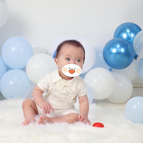 Miniatura 2 de IBTOM CASTLE Mameluco formal de primer cumpleaños para bebés, trajes de caballero, traje de boda, pastel, corbatín, bautizo, ropa