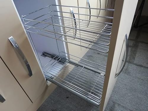 Nisko Cestello ESTRAIBILE Cucina Acciaio Cromato Estrazione Totale - SOFT