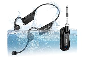 KIMAFUN 2.4G Wireless Microphone for Fitness Instructors