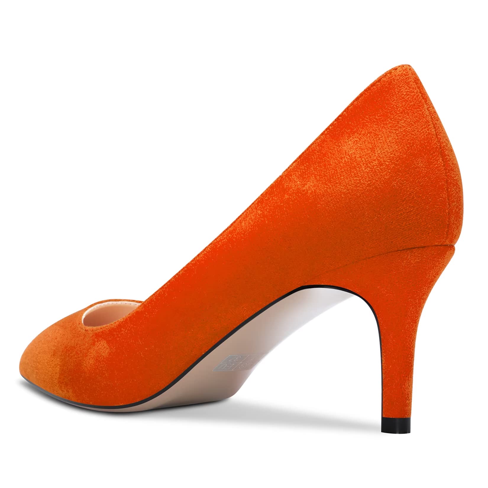 Castamere Donna Spillo Medio Gattini Tacco Heel 6.5 CM Heels a Punta Pumps Slip-on Classico Cute Ufficio Scarpe