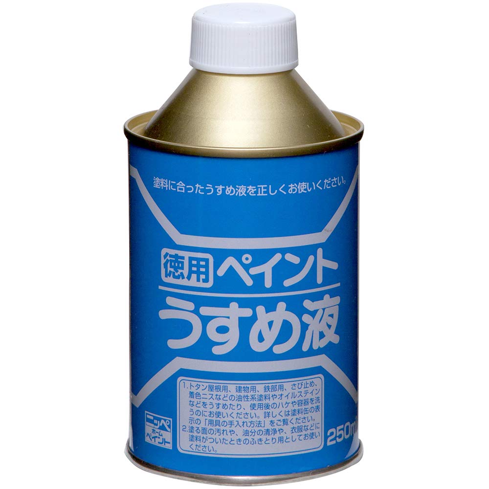 Amazon.co.jp: ニッペ ペンキ 塗料 徳用ペイントうすめ液 250ml